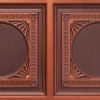 Faux Antique Copper Ceiling Tile Design 8266