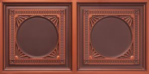 Faux Antique Copper Ceiling Tile Design 8266