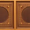 Faux Antique Gold Ceiling Tile Design 8266