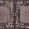 Faux Antique Silver PVC Grid Ceiling tile Design 8269