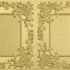 Faux Brass Drop In Grid Ceiling Tiles Design 8269