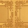 Faux Antique Gold Ceiling tile Design 8269