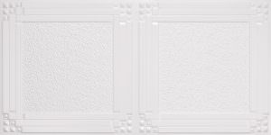 Faux White Pearl Ceiling Tile Design 8209