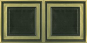 Faux Antique Brass Ceiling Tile Design 8232