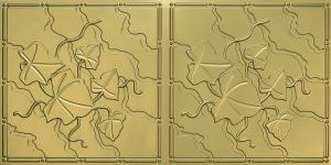Faux Brass Design 8202 Plastic Ceiling Tile