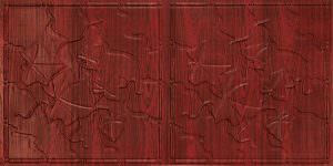 Rosewood Grid Suspended Ceiling Tile Design 8202