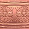 Faux Copper PVC Drop In Ceiling Tile Design 8272