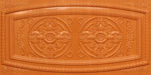 Faux Teakwood PVC Glue Up Ceiling ile Design 8272