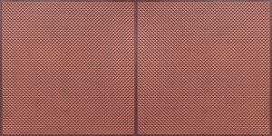 Faux Antique Copper Grid Filler Ceiling Tile Design F2 - 802