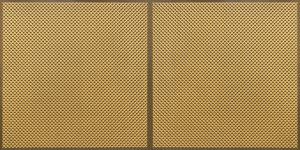 Faux Antique Gold Filler Ceiling Tile Design F2-802