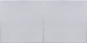 Faux Silver Grid Edge Filler Ceiling Tile Design F2-802