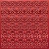 Faux Copper Frid Ceiling Tile Border Design F-3