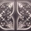 Faux Antique Silver Design 8212 PVC Ceiling Tile