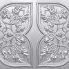 Faux Silver Design 8212 PVC Ceiling Tile