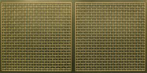Antique Brass Design 8271 PVC Ceiling Tile
