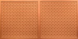 Faux Copper Design 8271 PVC Ceiling Tile