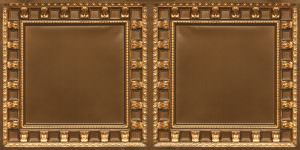 Faux Antique gold Ceiling tile Design 8236