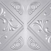 Faux Silver Design 8253 PVC Ceiling Tile