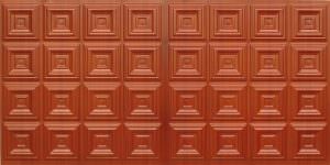 Dark Cherry Design 8270 PVC Ceiling Tile