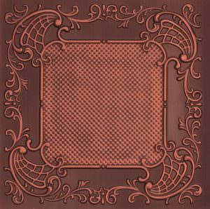 Faux Antique Copper Ceiling Tile Design 269