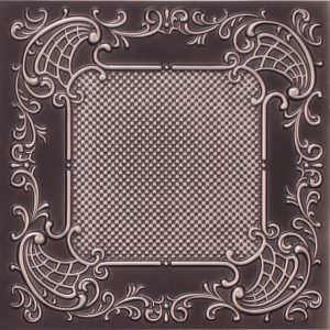 Faux Antique Silver Ceiling Tile Design 269