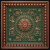 Antique Copper Dark Patina Red Design 215