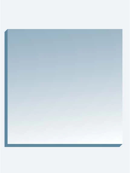 Glassless Mirror Ceiling Tile 24x24