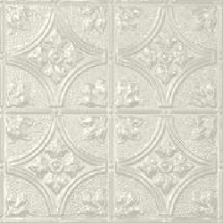 Off White Color CT Ceiling Tiles Crown Moldings