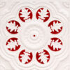 White Pearl Red Glue Up Ceiling Tile Design 240