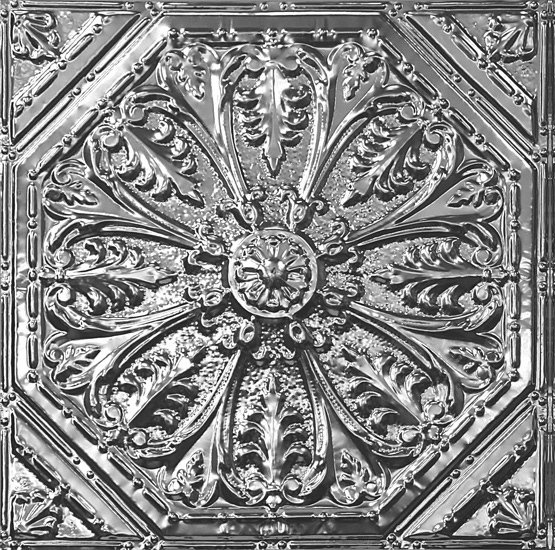 Victorian CT 24-15 2x2 Unfinished Factory Silver